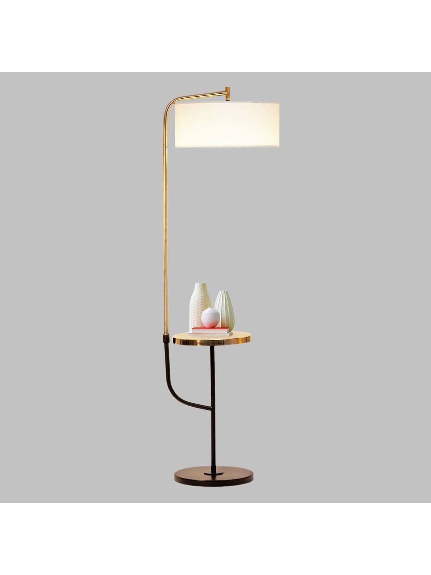 64" x 8.9" x 10.5" Smart Light Full Spectrum Floor Lamp (Includes LED Light Bulb) White - Verilux