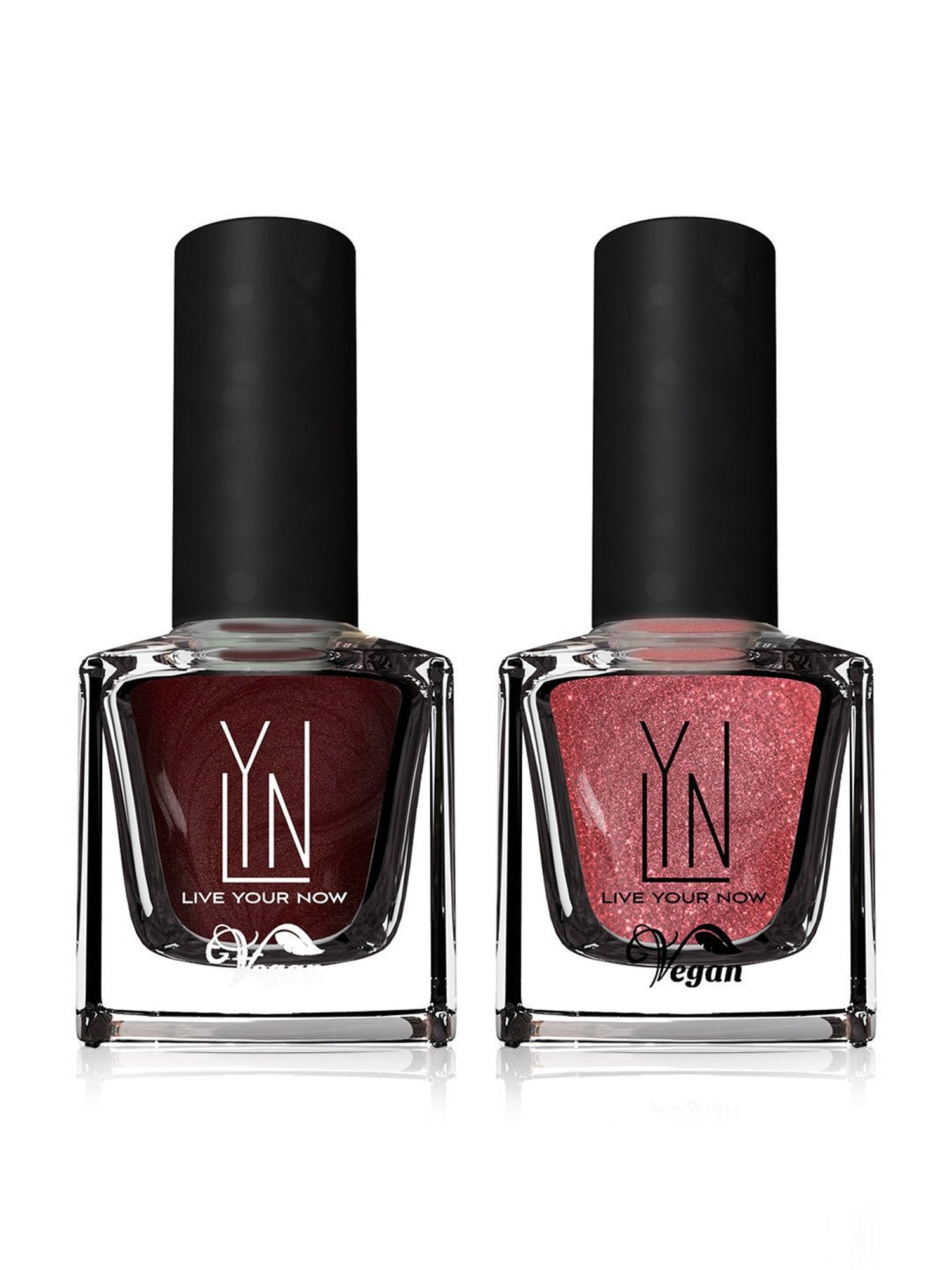 LYN Nail Polish Lets Toast & Pop Champagne - Pack of 2