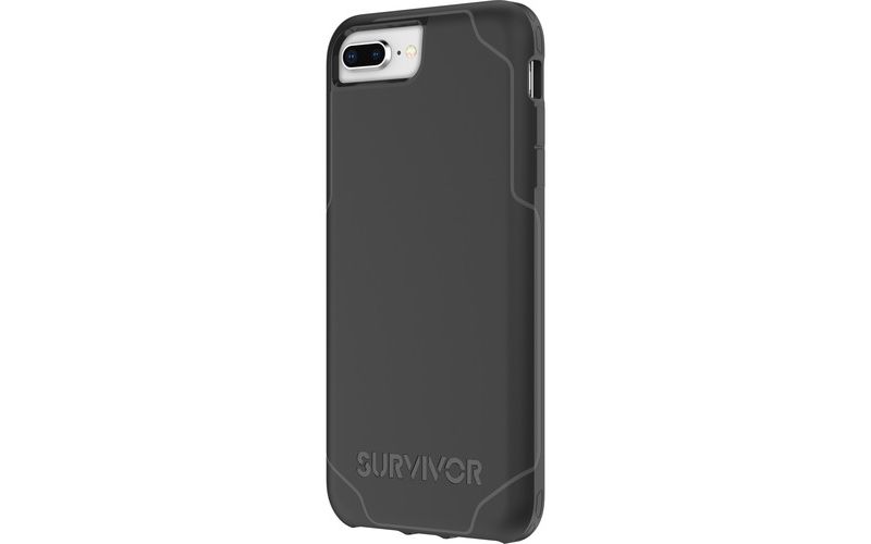 Griffin Survivor Strong for iPhone 8 Plus - For iPhone 6 Plus, iPhone 6S Plus, iPhone 7 Plus, iPhone 8 Plus - Black, Dark Gray