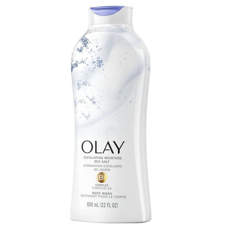 Olay Exfoliating Body Wash with Sea Salts - 22 fl oz