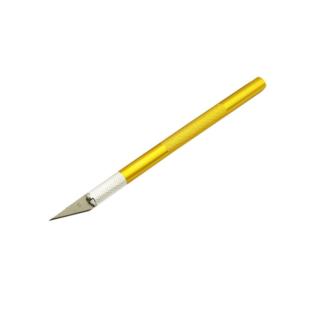 Aluminium Alloy Wood Carving Tools Craft Sculpture Pottery Modeling Engraving Tool Cutting Tool PCB Repair DIY Hand Tool (Purple)