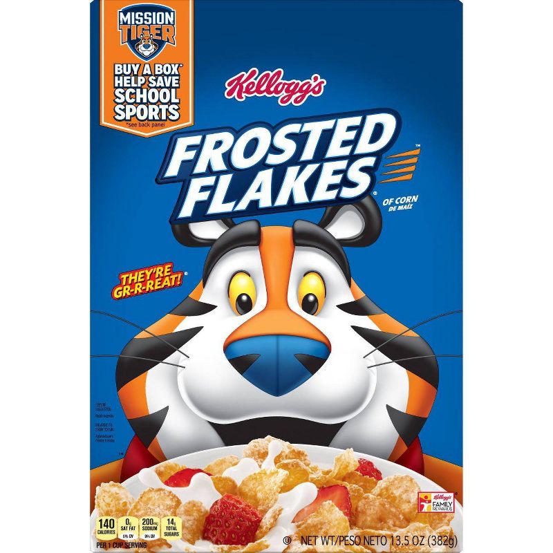 Frosted Flakes Breakfast Cereal - 13.5oz - Kellogg's