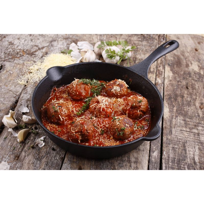 Victoria Seasoned 10" Cast Iron Skillet with Double Loop Handles