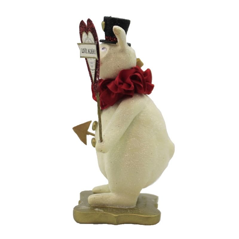 Heather Myers 5.5" Bentley Bunny Love Heart Arrow  -  Decorative Figurines