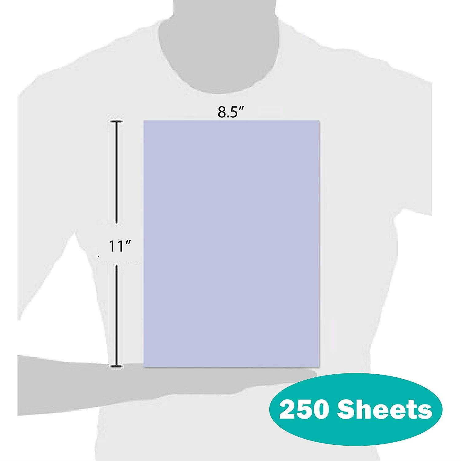 Springhill Colored Paper, Cardstock Paper, Orchid Paper, 67lb, 147gsm, 8.5 x 11, 1 Reams / 250 Sheets - Vellum Card Stock, Thick Paper (057000R)