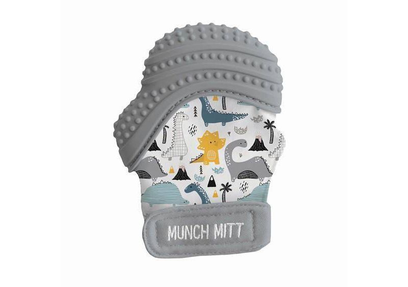 Munch Mitt Malarkey Kids' Teether with Travel Bag - Dino