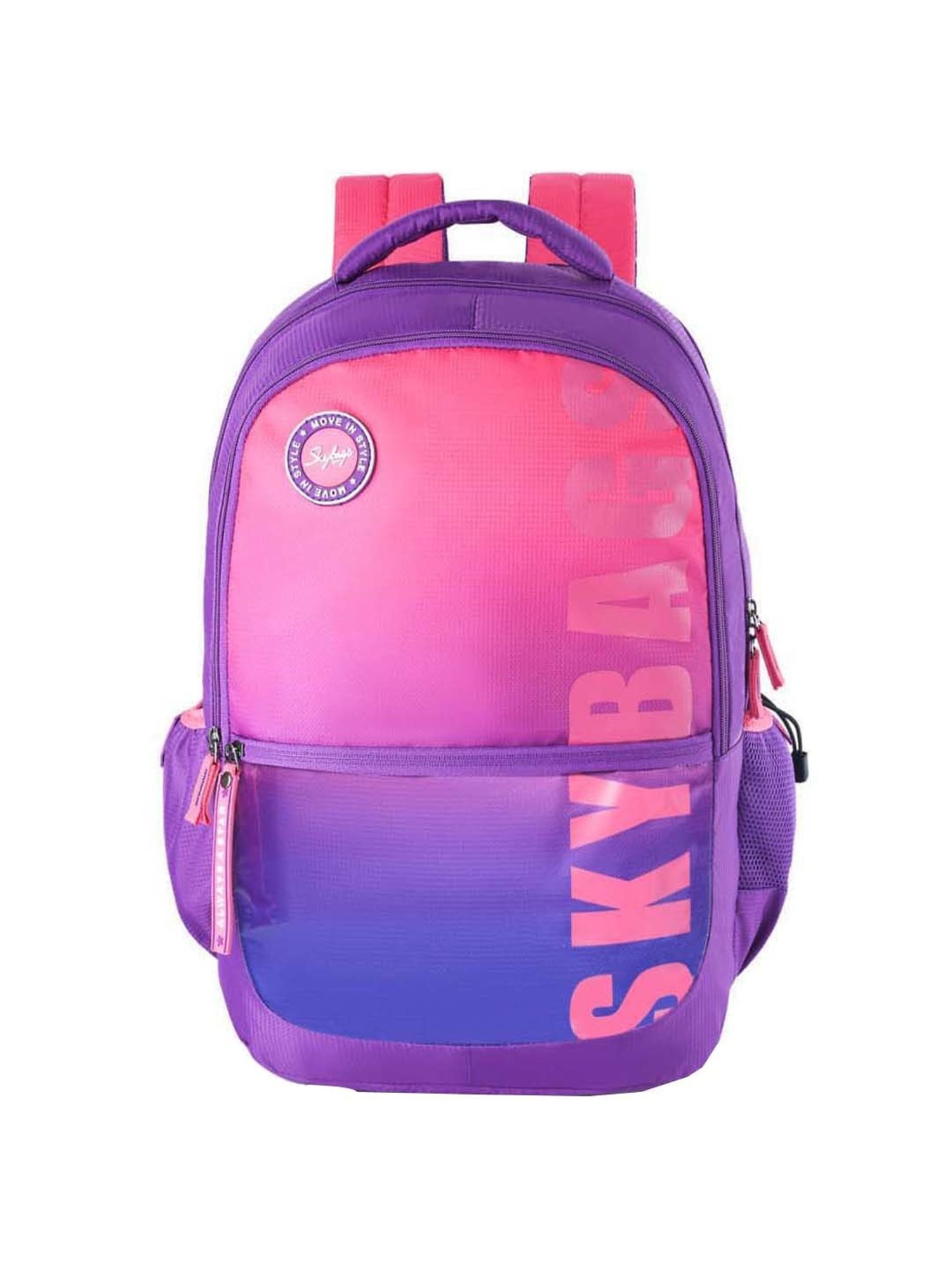 Skybags Squad Plus 04 30 Ltrs Purple Medium Backpack