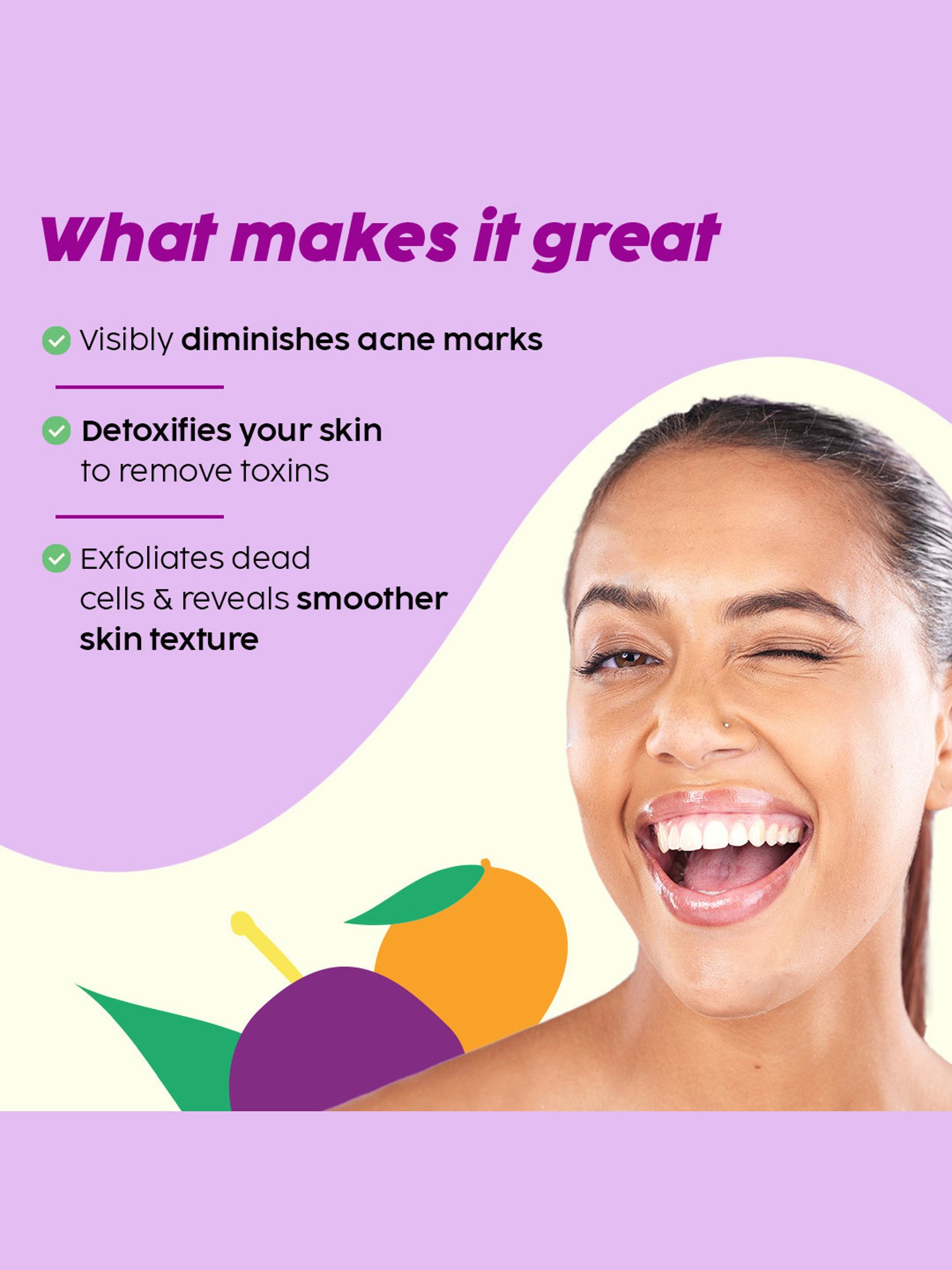 PLIX THE PLANT FIX Jamun Acne Marks Treatment Dewy Serum - 30 ml