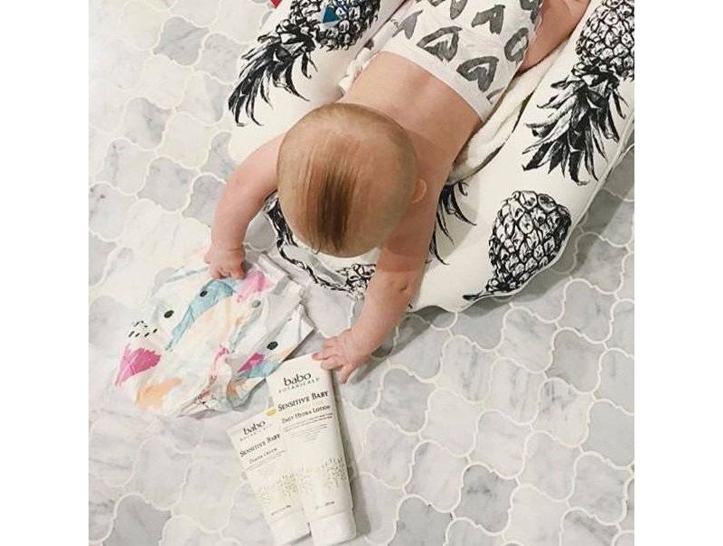 Babo Botanicals Sensitive Fragrance Free Zinc Baby Diaper Cream - 3oz