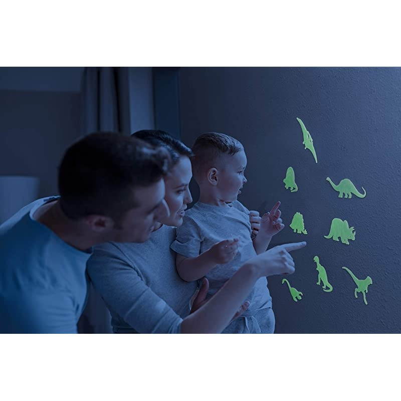 Dinosaur Night Light for Kids 11 Pack of Dinosaur Lights Illusion Decor 7 Color Changing Lamp with Remote Control for Kids Bedroom