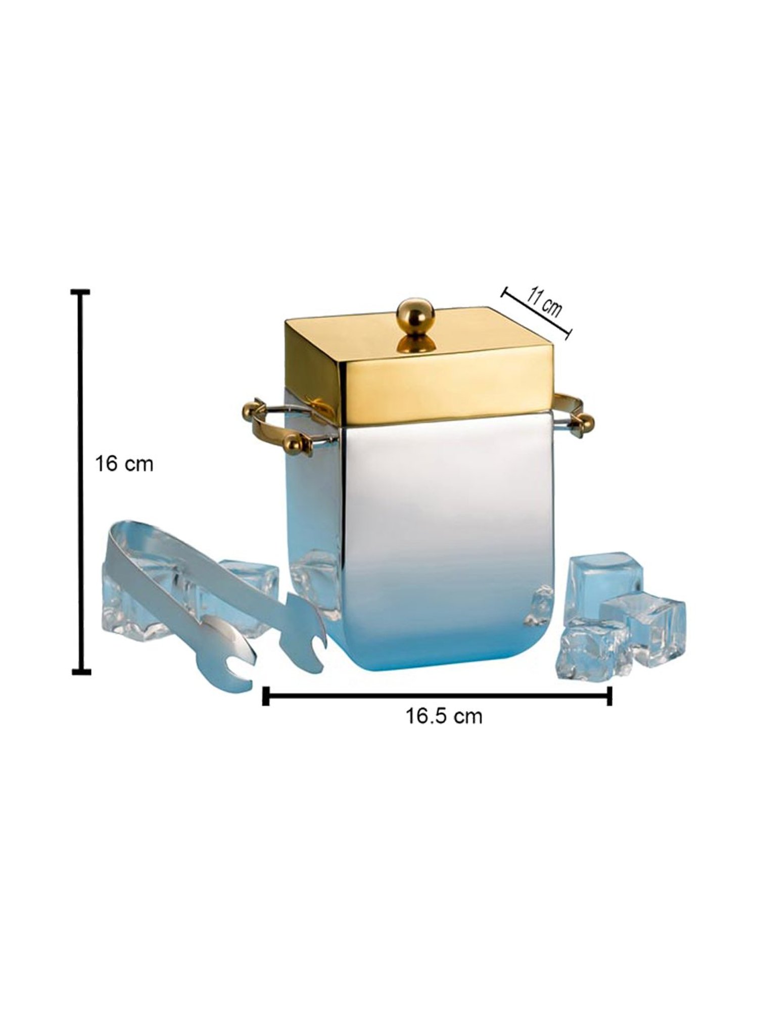 Episode Silver Plated Ice Bucket Aurum