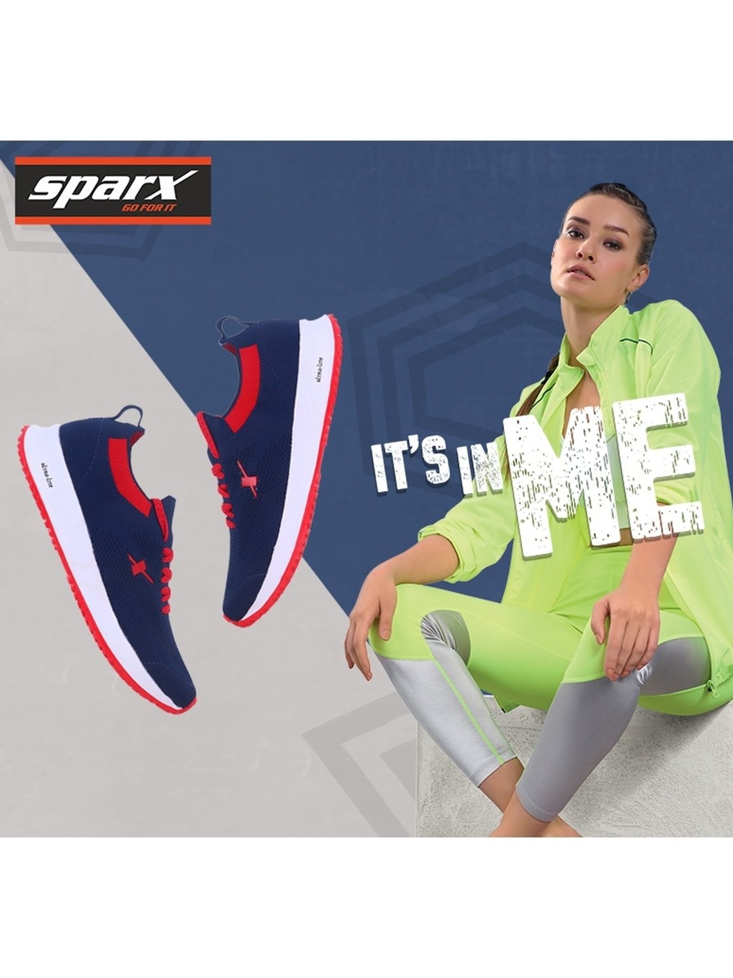 Sparx Women's Navy Running Shoes