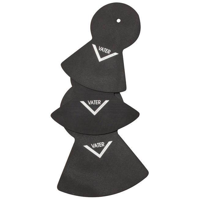 Vater Cymbal Mute Pad Pack (1)Crash, (1)Crash/Ride, (1)Hi-Hat