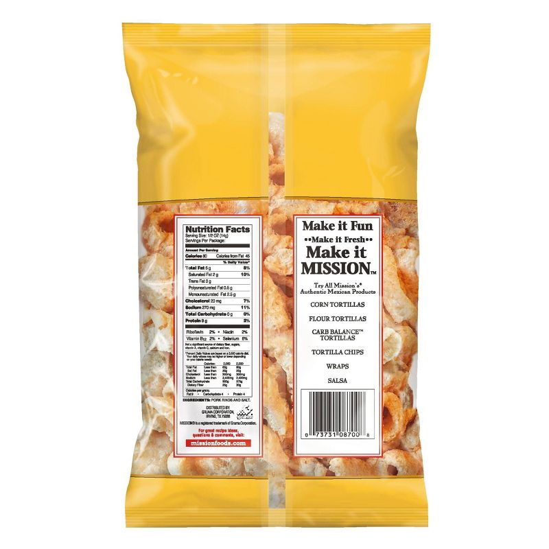 Mission Chicharrones Pork Rinds - 4oz