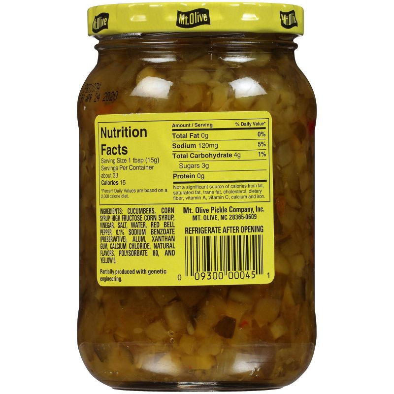 Mt. Olive Sweet Salad Pickle Cubes - 16oz