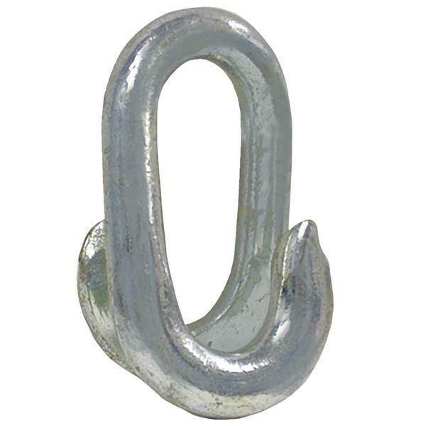 (10)-Steel Zinc Plated 3/16" x 1" Repair Chain Hammer Closed Lap Link T5950124