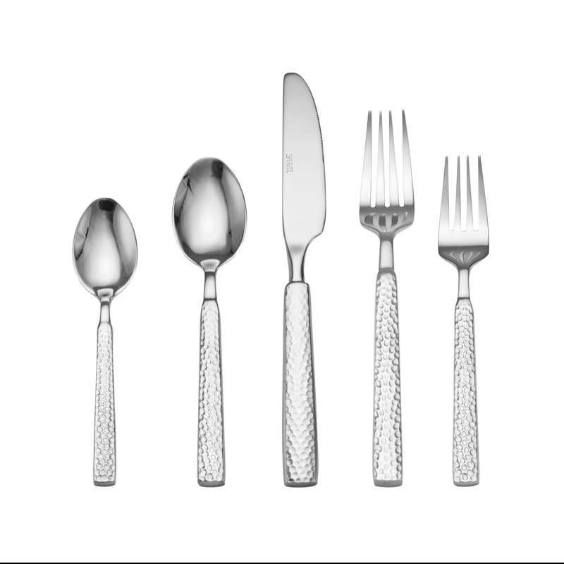 Towle 20pc Stainless Steel Living Forged Lawton Silverware Set