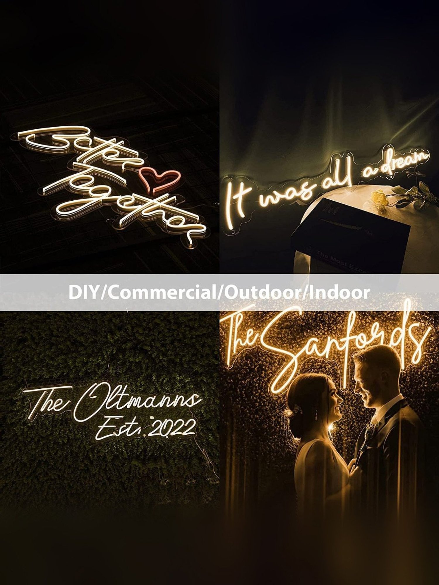 Xergy LED Neon Strip Lights 5Mtr, IP67 Waterproof Neon Rope Light for Home Decoration (Warm White)