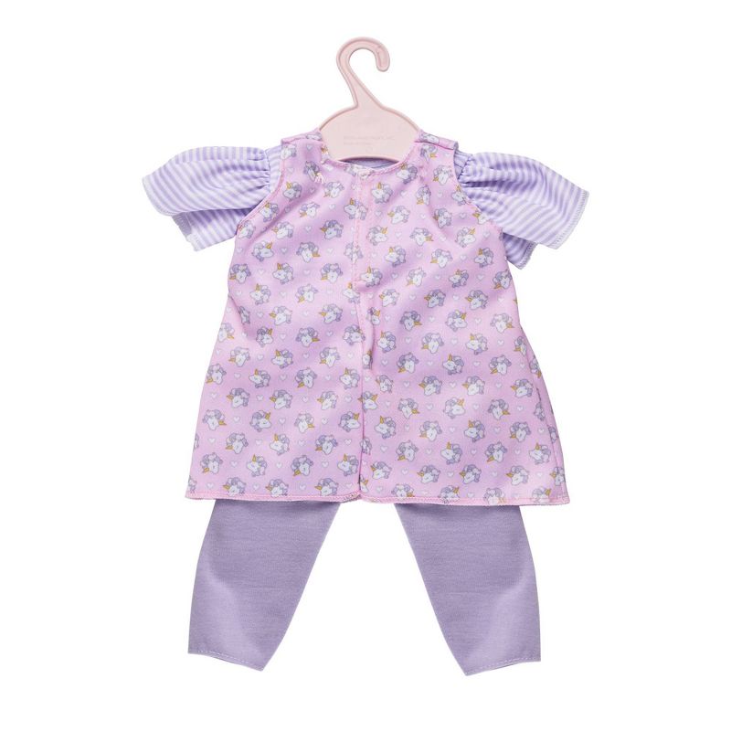 Perfectly Cute Baby Doll Outfit - Purple One-Piece with Dress