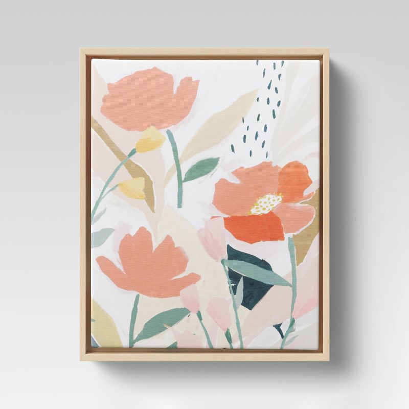 Floral Canvas Pink - Opalhouse™