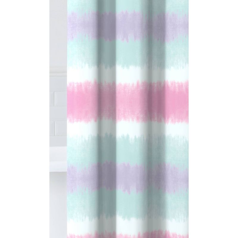 Tie Dye Stripe Shower Curtain - Dream Factory