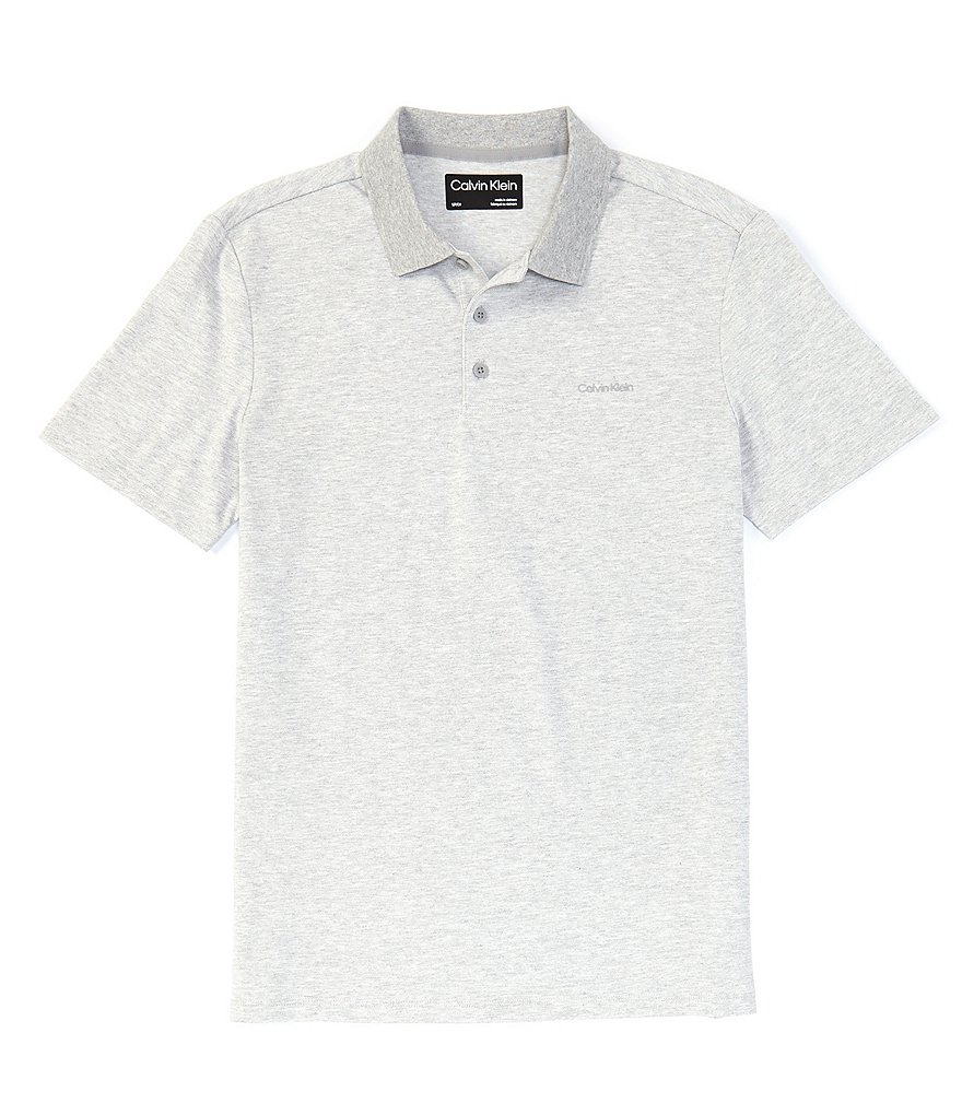 Calvin Klein Move 365 Performance Stretch Short-Sleeve Pique Polo Shirt