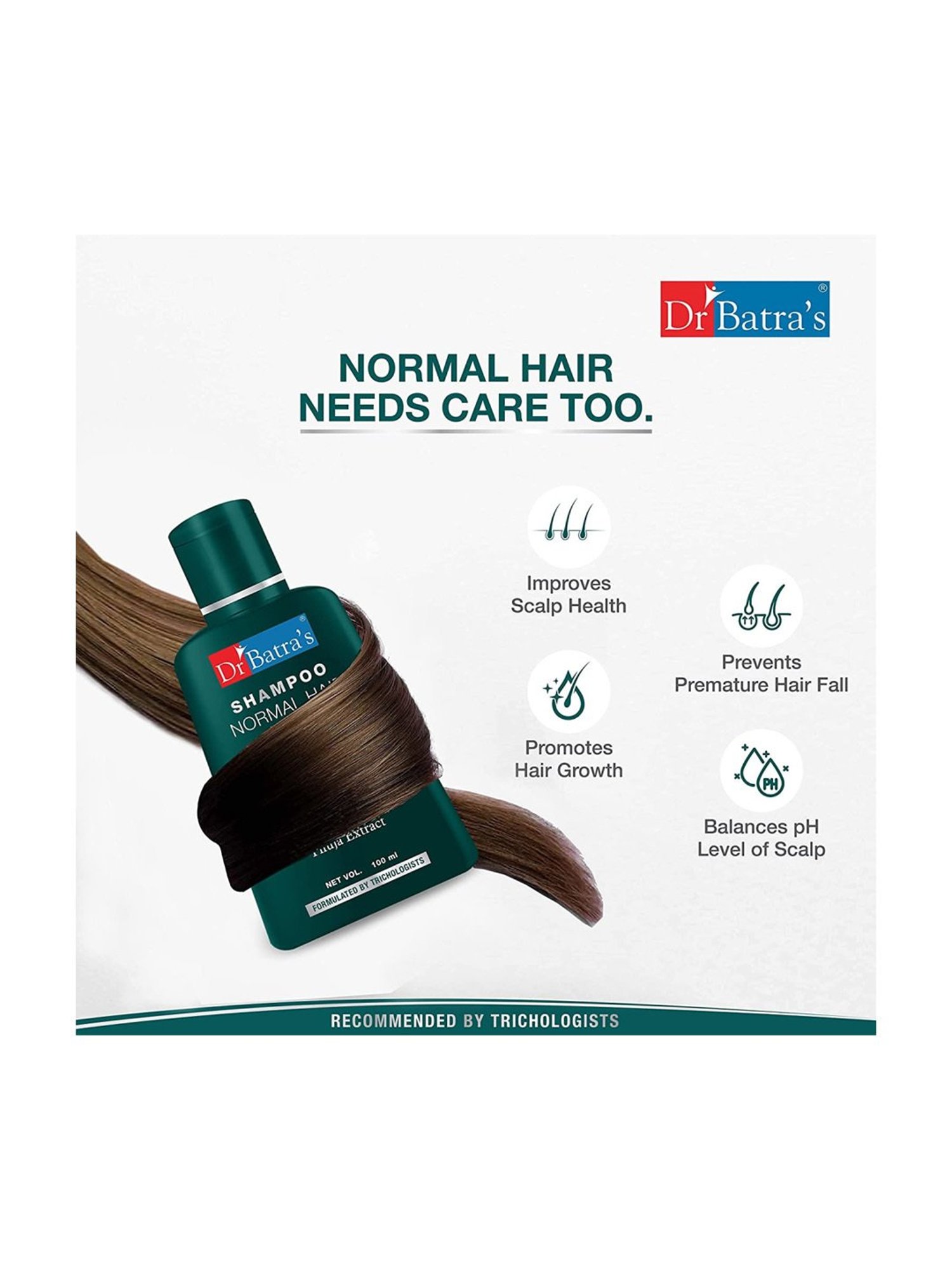 Dr Batra's Normal Shampoo (Pack Of 2)