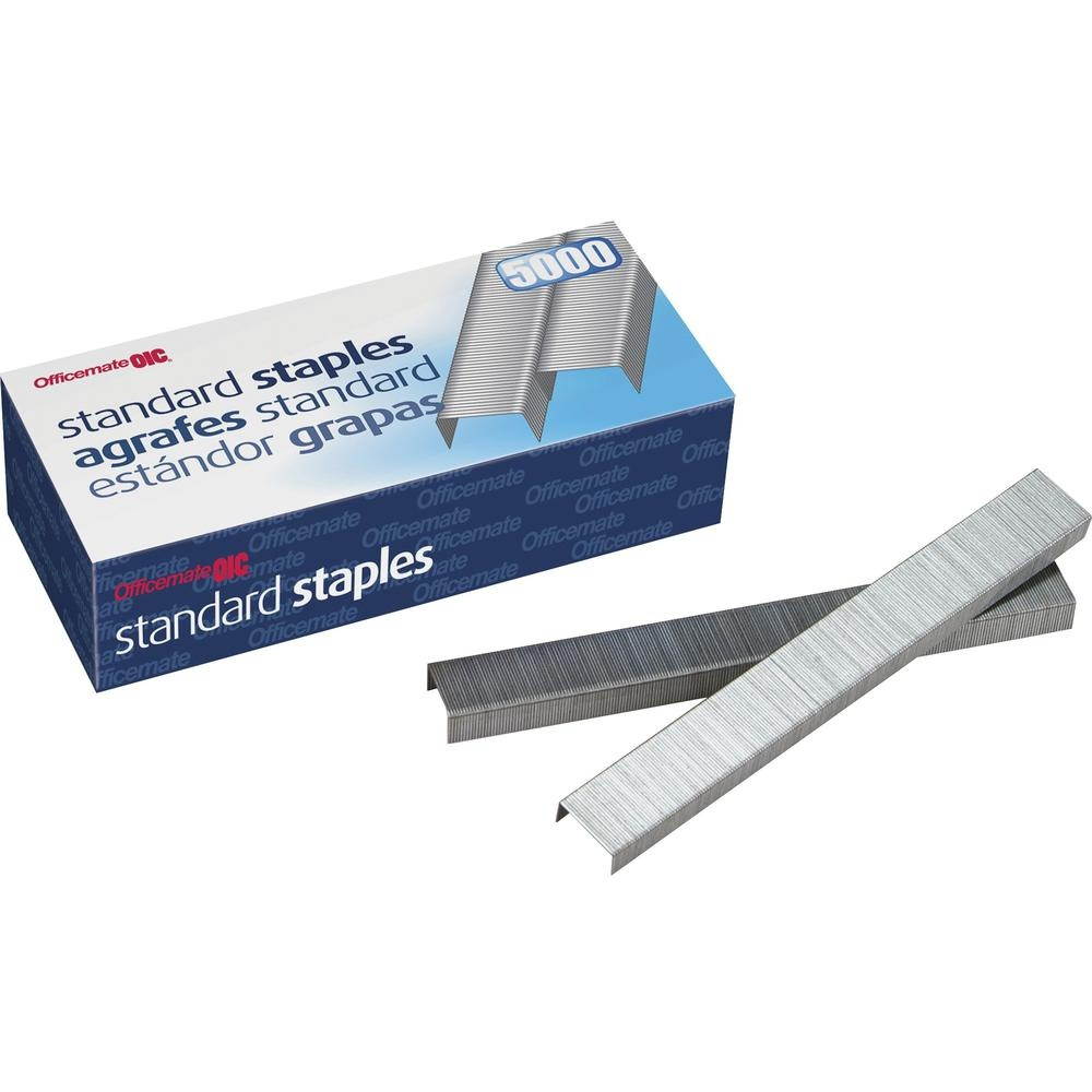 Officemate Staples Standard Chisel Point 5000 Staples/Box 91900