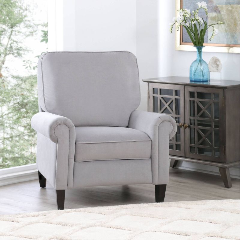 Arbor Push Back Recliner Gray - Abbyson Living