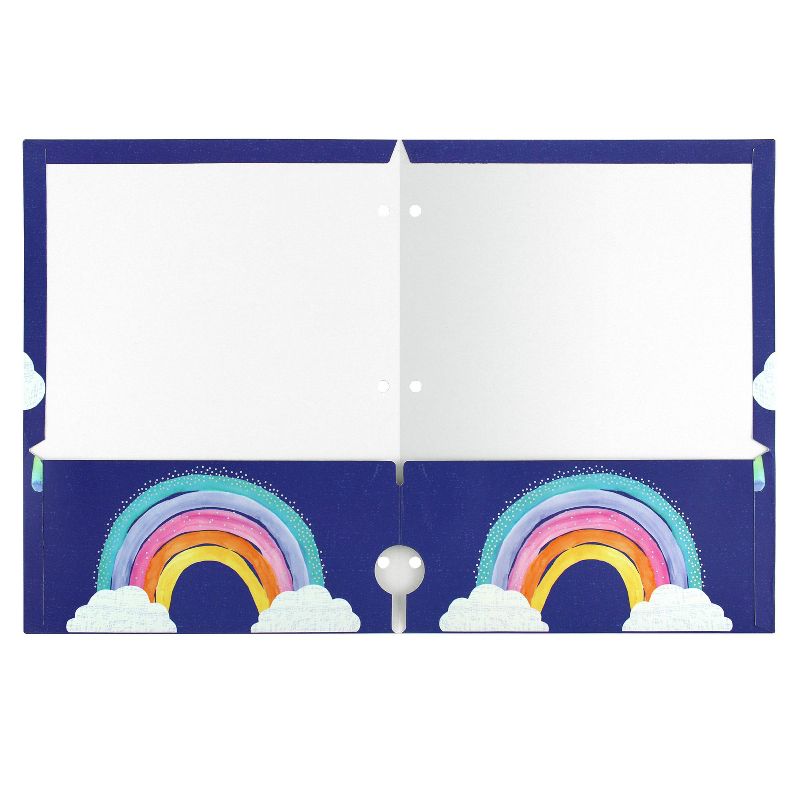 Portfolio 2 Pocket Rainbow Favorite Color - greenroom