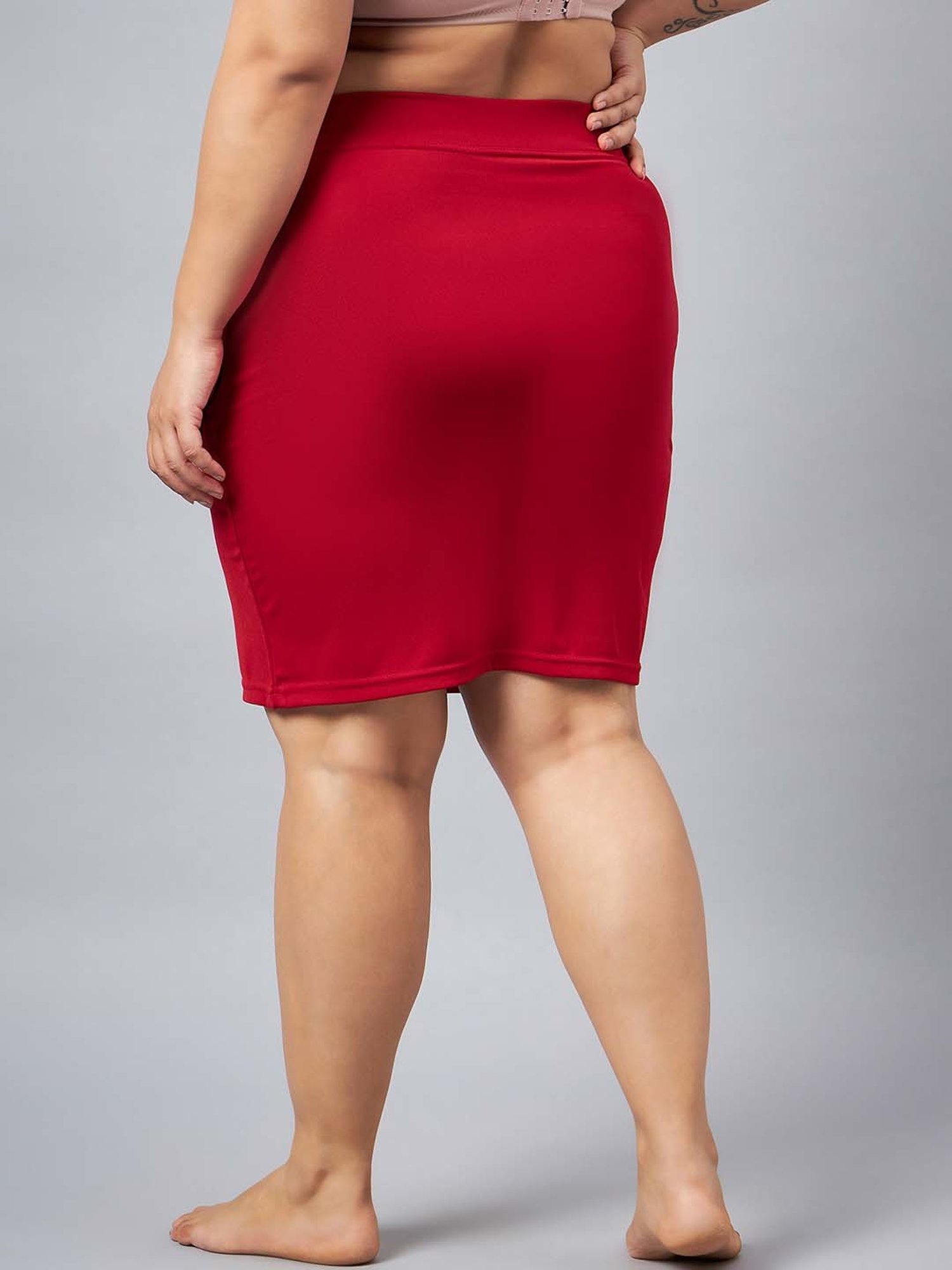 Da Intimo Black Full Coverage Thigh Shaper