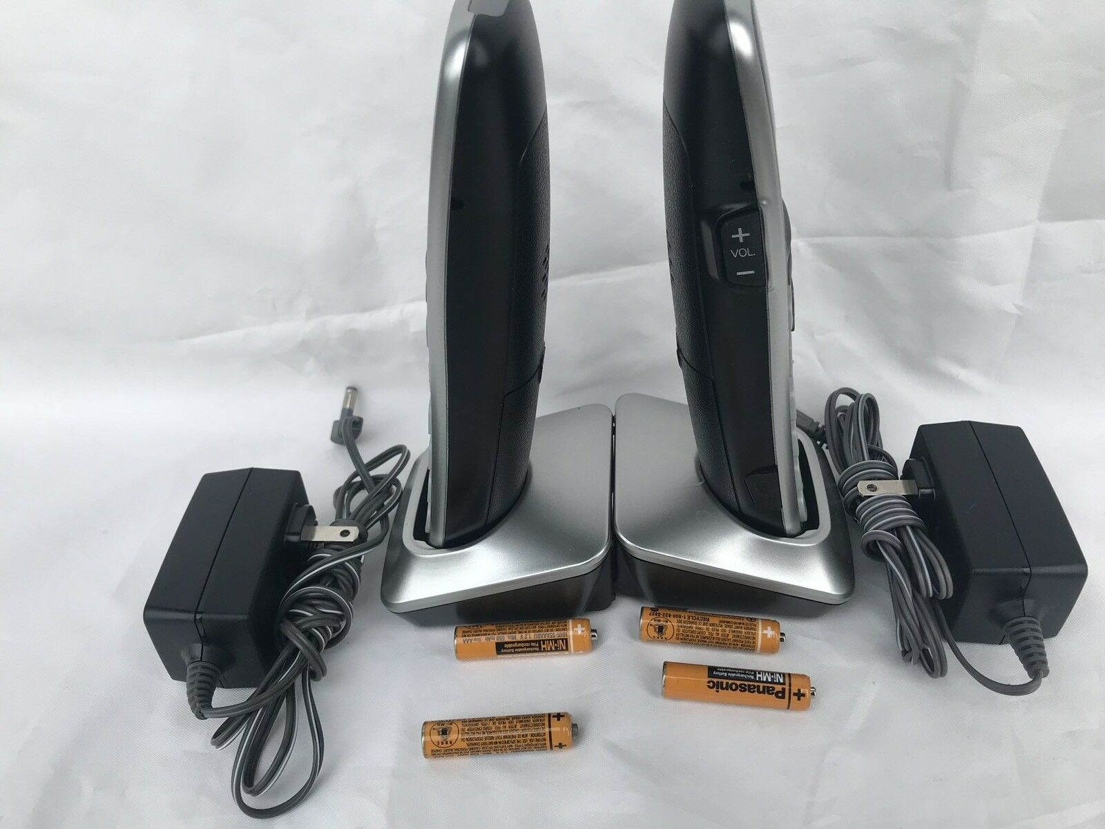 CL82257 DECT 60 Expandable Cordless Phone with Answering System and 2 Handset Rose Gold