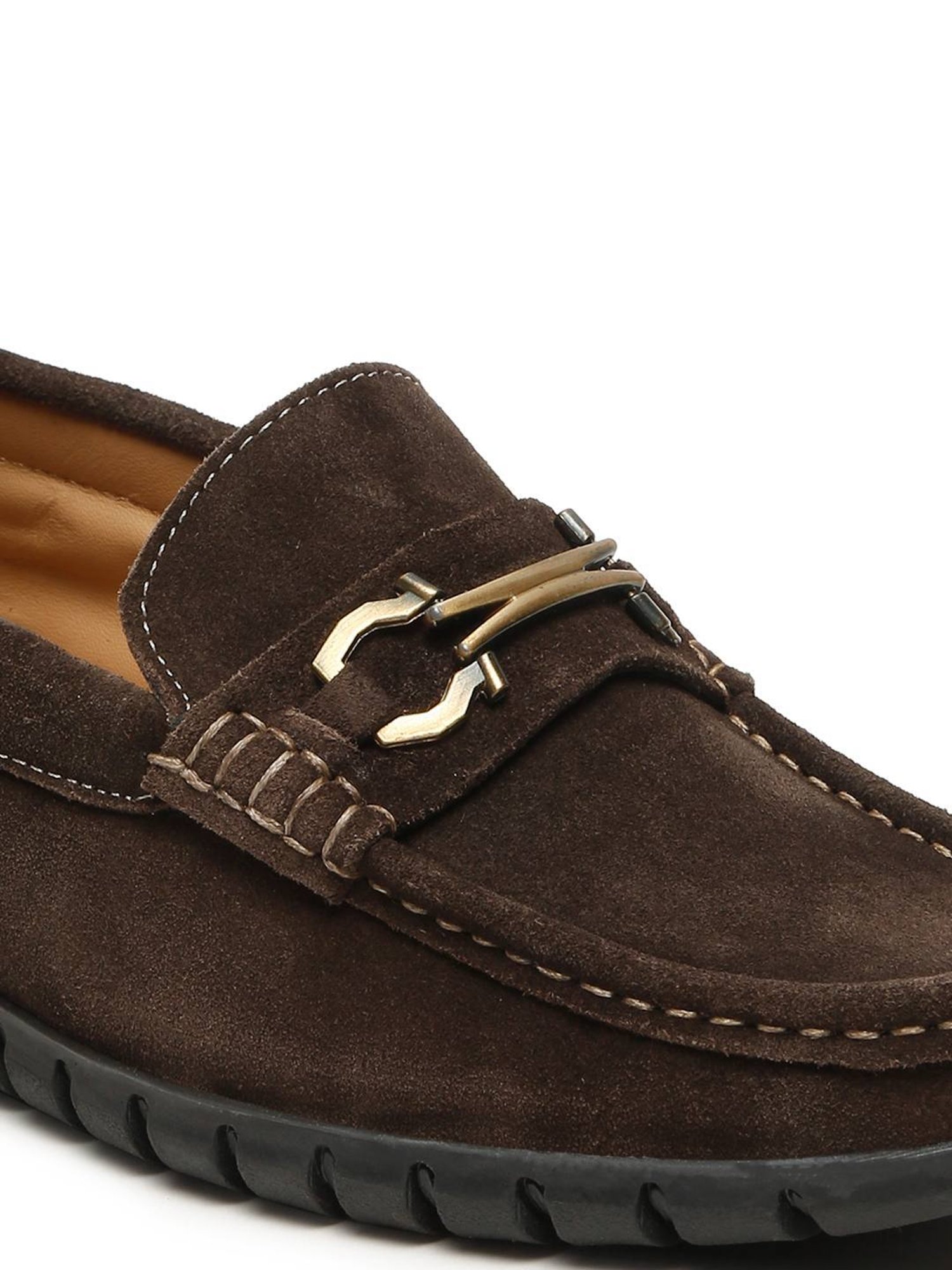 Teakwood Leathers Men's Brown Casual Loafers