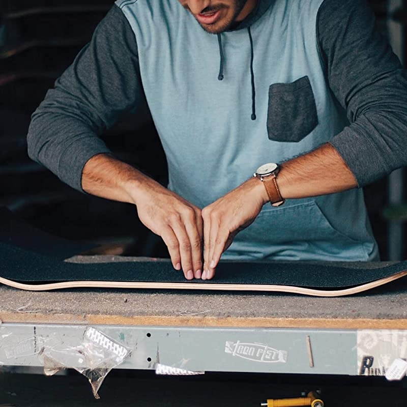 Sport Outdoor Electric Skateboard Longboard Dancing Board Double Rocker Board Waterproof Diamond Griptape Sheet Sticker Deck Sandpaper (Cloud Crance)