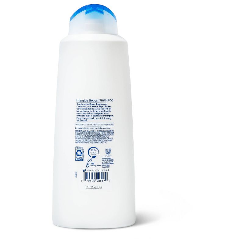 Dove Nutritive Solutions Strengthening Shampoo for Damaged Hair Intensive Repair - 4pk/20.4 fl oz each