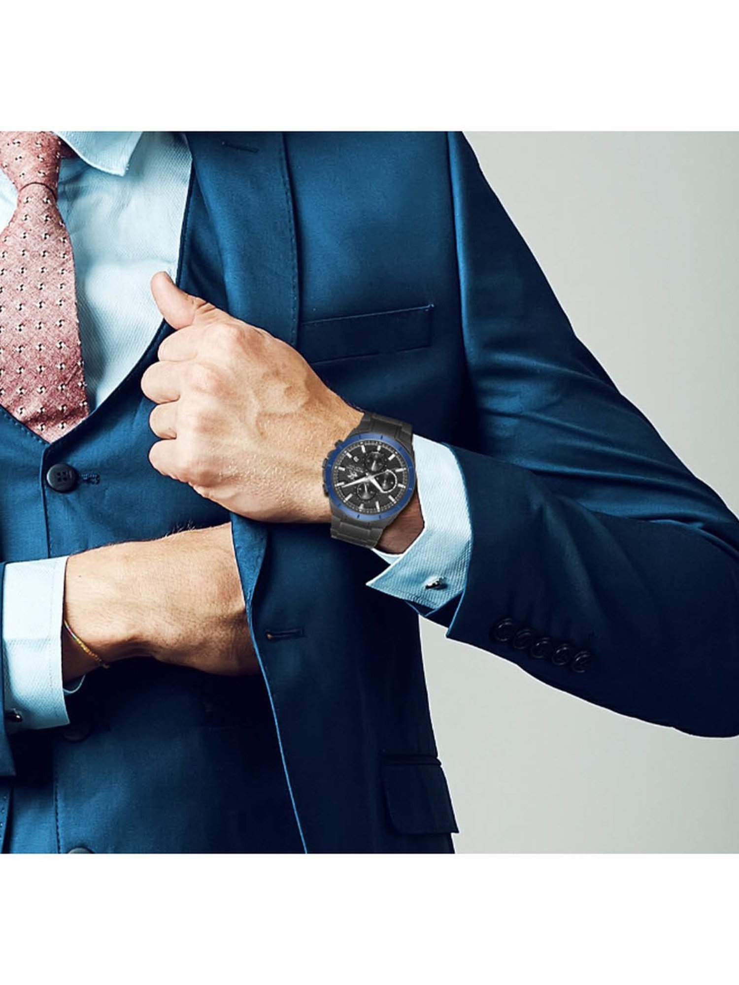 Beverly Hills Polo Club BP3598Y.650 Analog Watch for Men