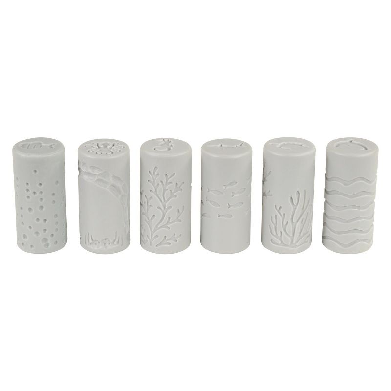 Yellow Door Ocean Life Dough Rollers - Set of 6