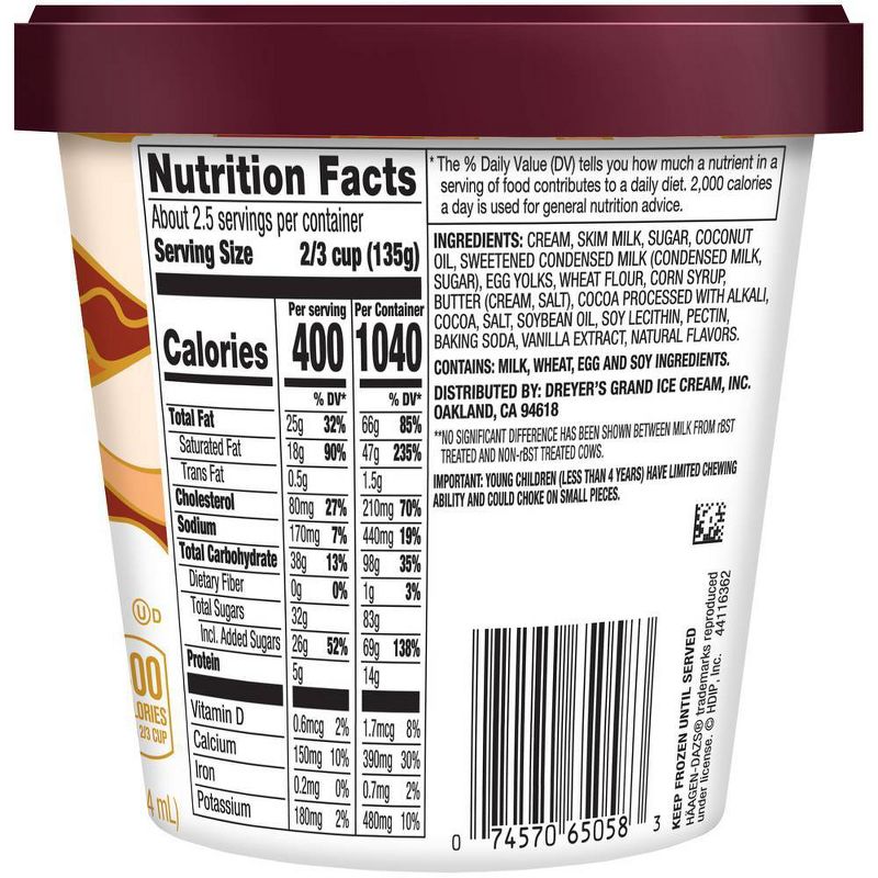 Haagen-Dazs Caramel Cone Ice Cream - 14oz