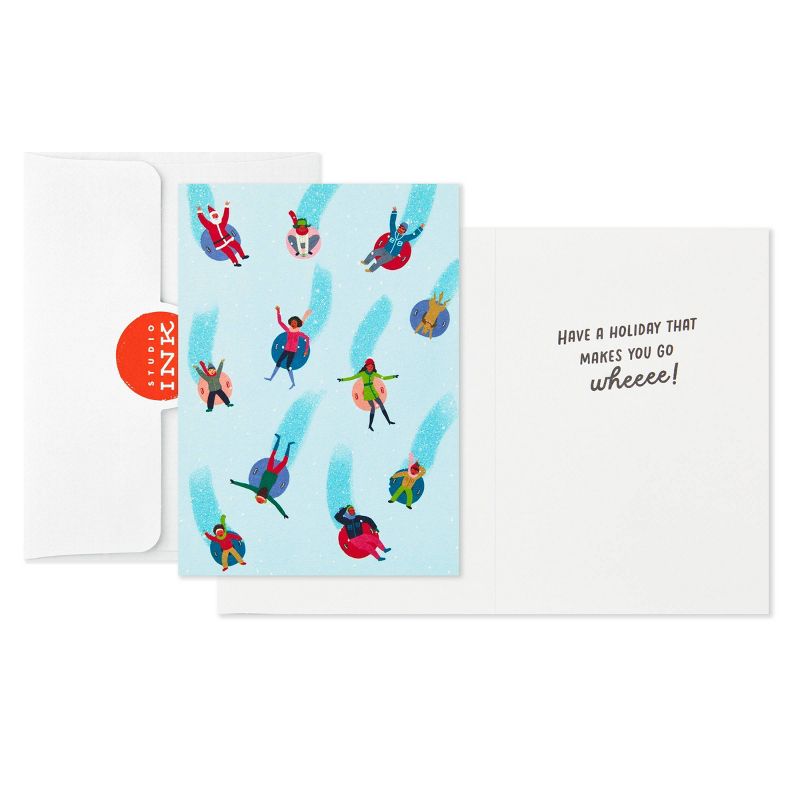 8ct Hallmark Studio Ink Multiple Sleds Boxed Cards