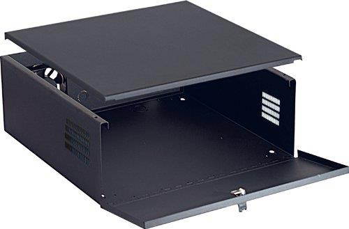 VIDEO MOUNT PRODUCTS DVR-LB1 DVR lock box with lock and fan