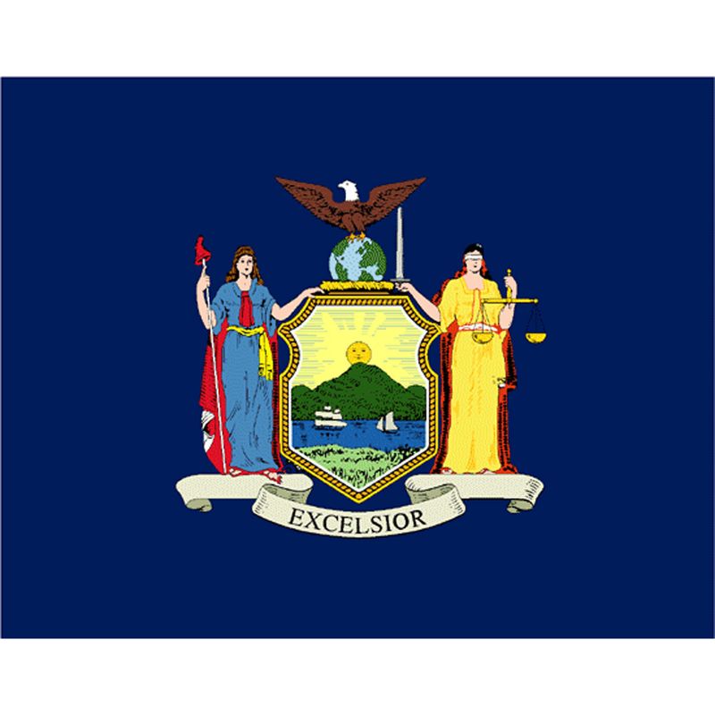 New York State Flag - 3' x 5'