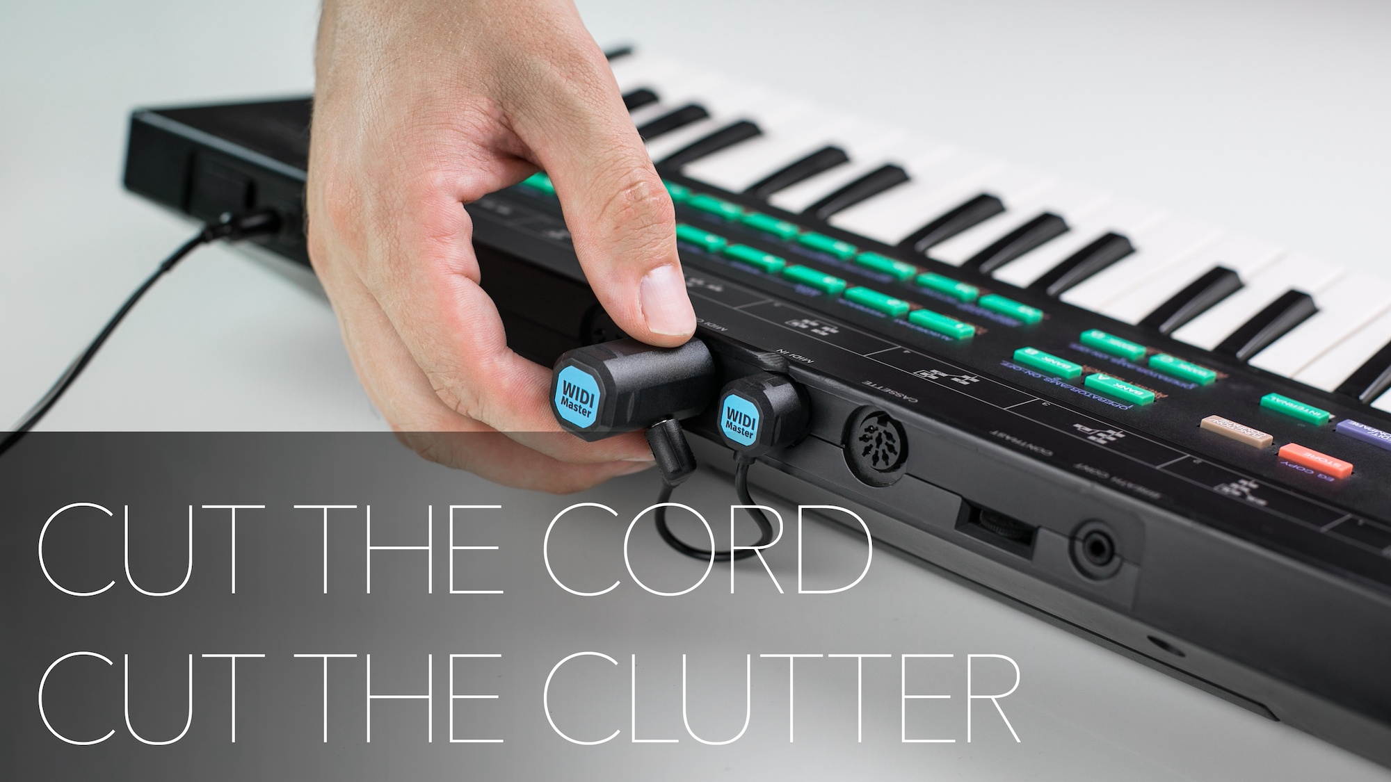 CME WIDI Master Bluetooth MIDI Wireless Adapter 5-PIN DIN Interface Converter for All MIDI Device Brands