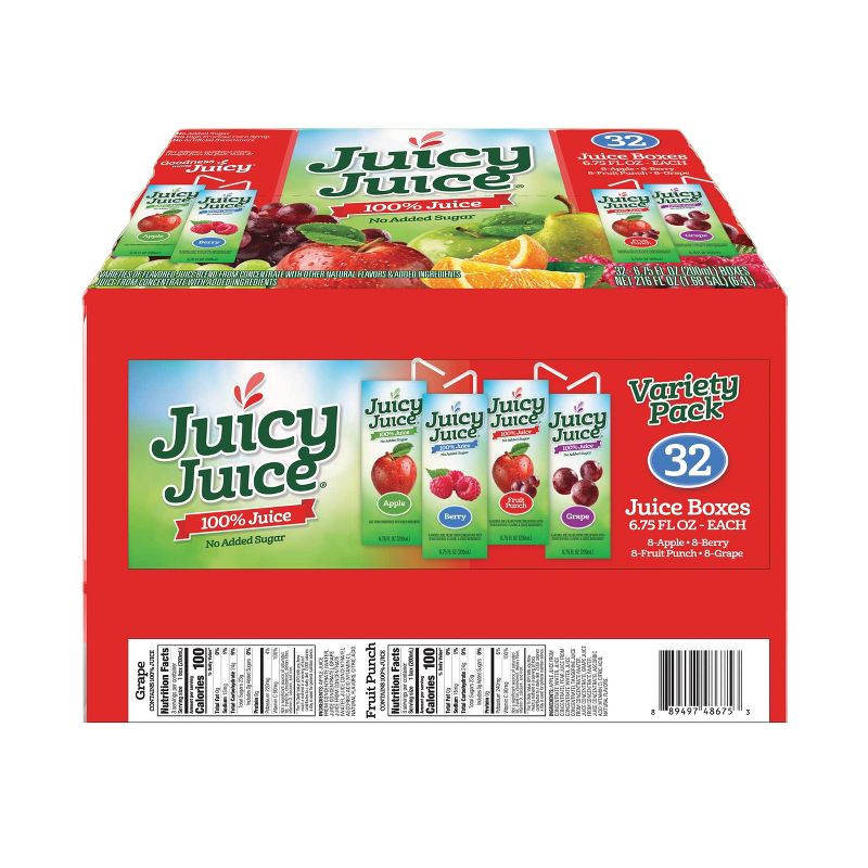 Juicy Juice Punch 100% Juice - 8pk/6.75 fl oz Boxes