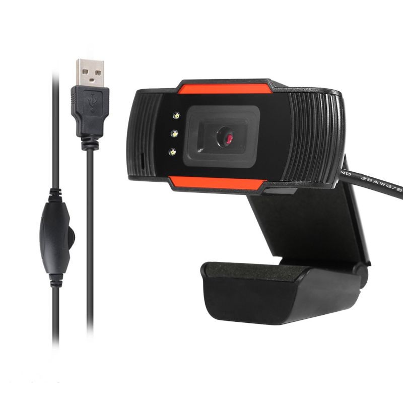 Zgeer USB 2.0 PC Camera Video Record HD Webcam Web with MIC for Computer PC Laptop