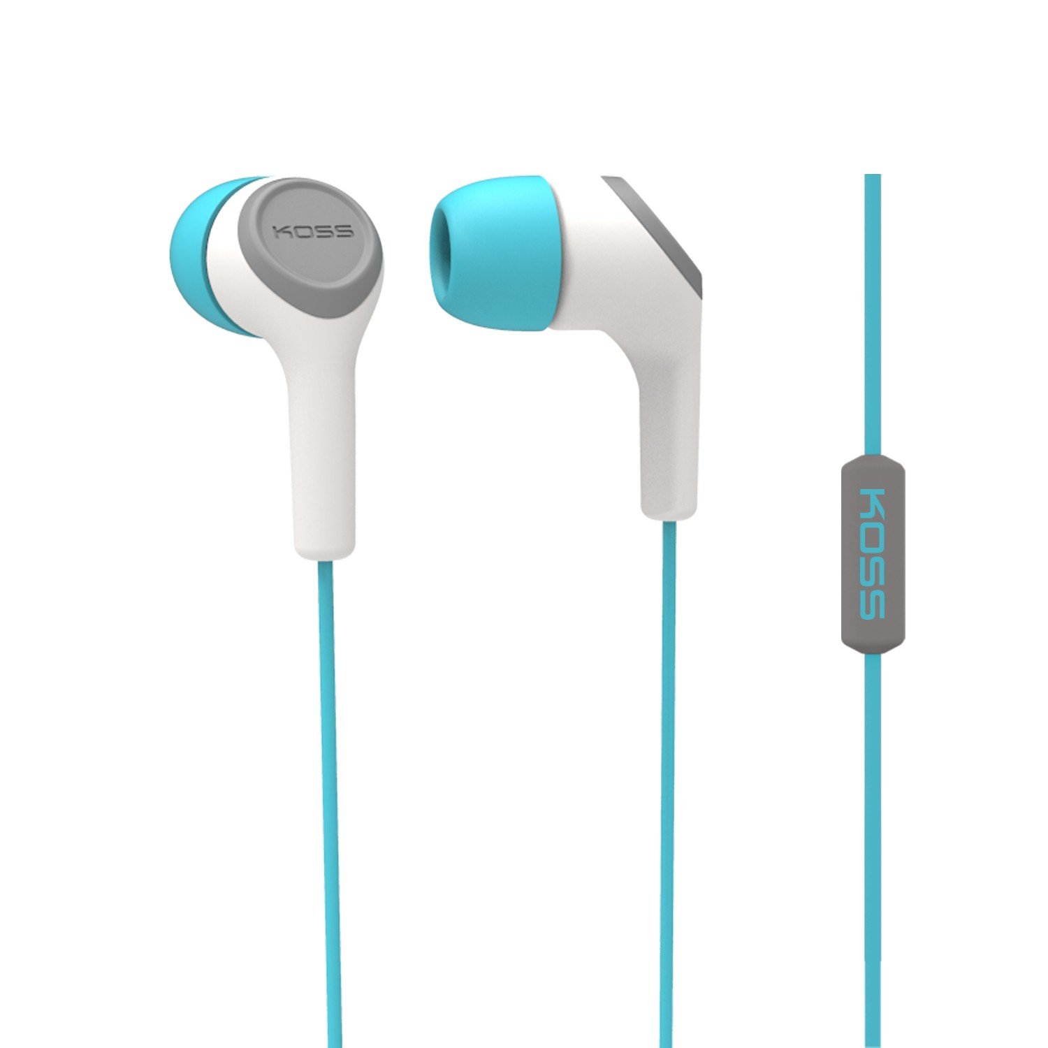 Koss KEB15i In-Ear Headphone, Teal