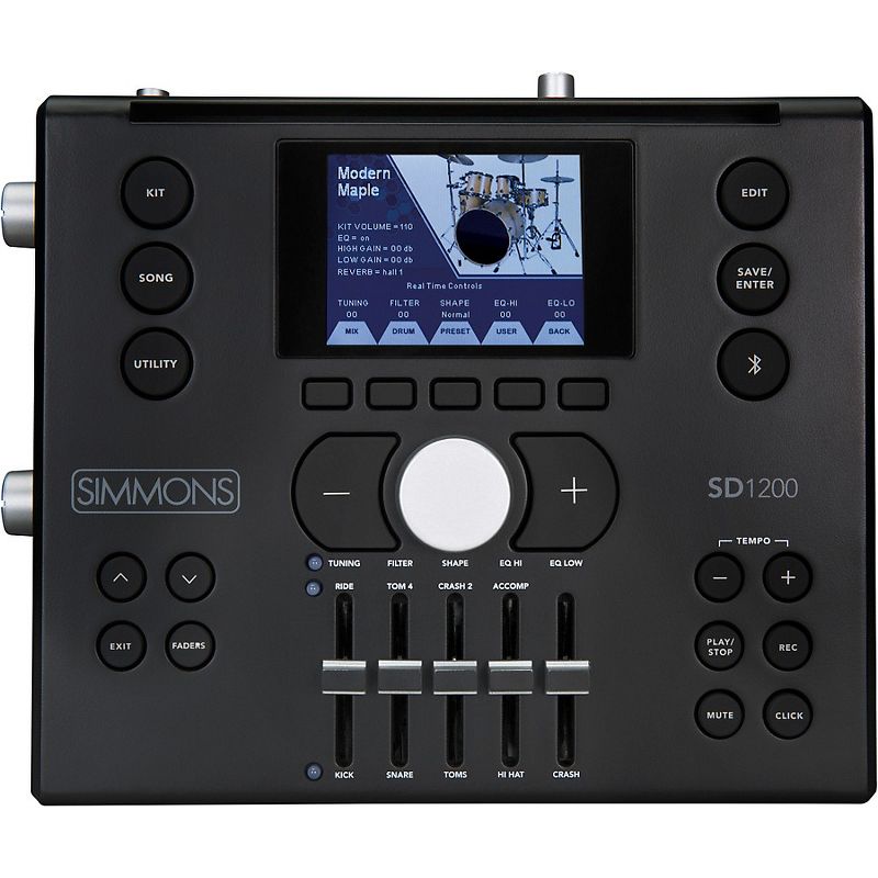 LyxJam 8-Piece Electronic Drum Kit, Professional Drum Set with Real Mesh Fabric, 448 Preloaded Sounds, 70 Songs, 15-Song Recording Capacity, Choke,Rim,Edge Capability & Kick Pad, Drum Sticks Included