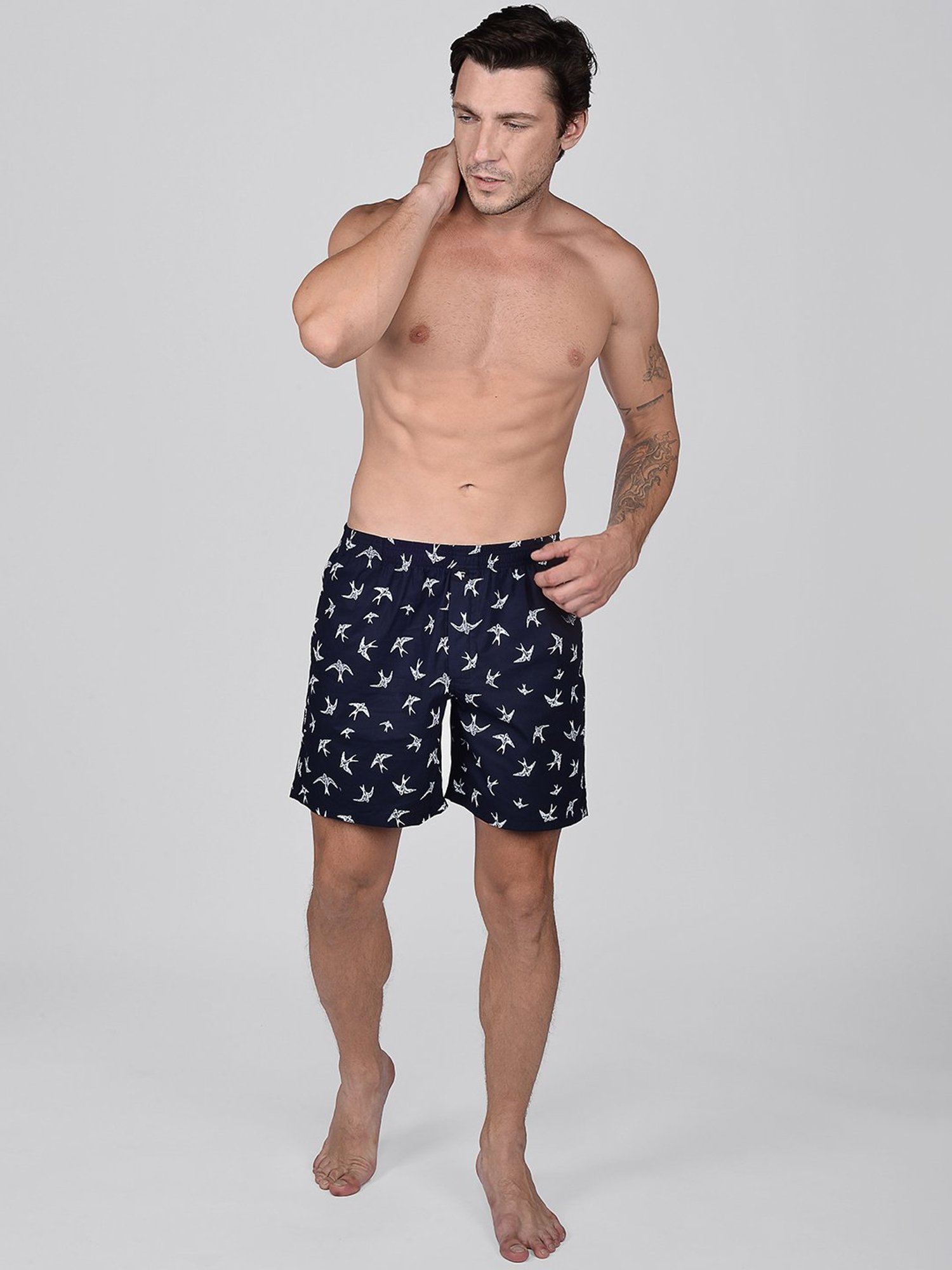 Frenchie Assorted Loose Fit Printed Boxer Shorts