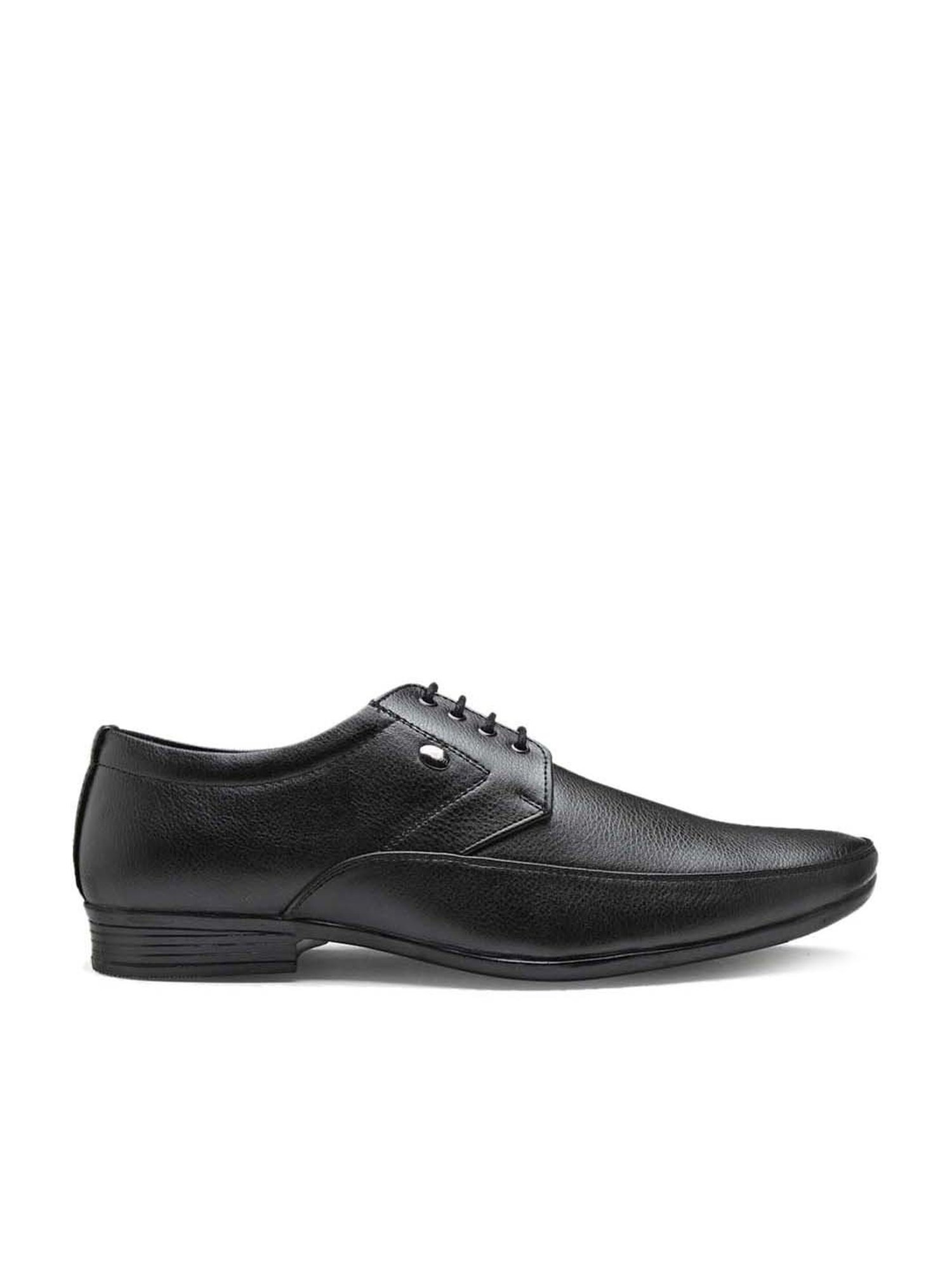 Action Men's Black Derby Shoes