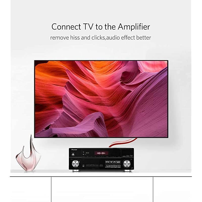 2RCA Male to 2RCA Male Stereo Audio Cable (3M/10FT)