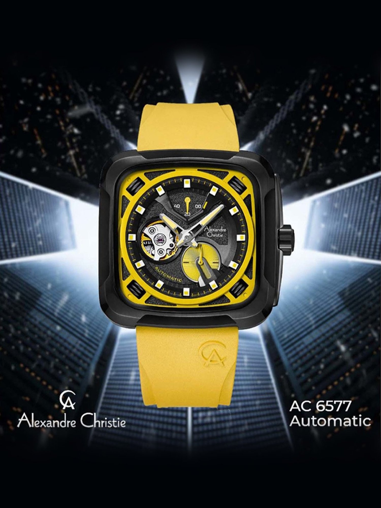 ALEXANDRE CHRISTIE 6577MARIPBAYL Analog Automatic Watch for Men